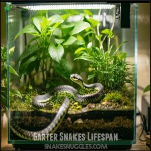 Garter Snakes Lifespan