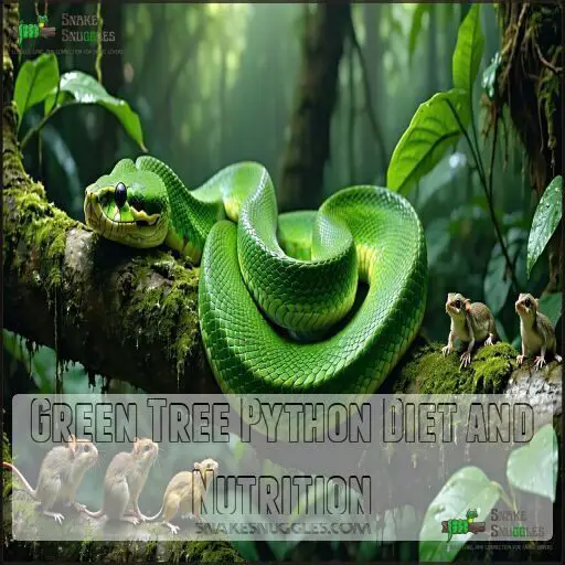 What Do Green Tree Pythons Eat? Surprising Diet of These Emerald Hunters