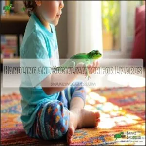 Handling and Socialization for Lizards Handling and Socialization for Lizards