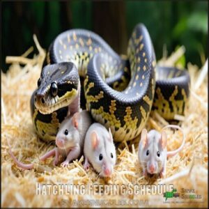 Hatchling Feeding Schedule