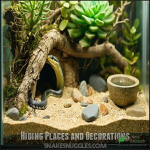 Hiding Places and Decorations