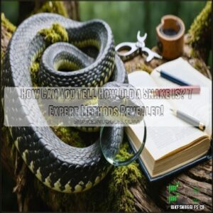 how can you tell how old a snake is