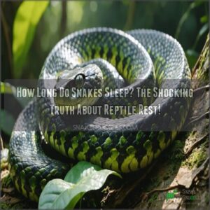 how long do snakes sleep