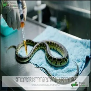 Humane Euthanasia Methods Humane Euthanasia Methods