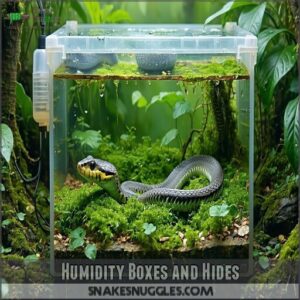 humidity boxes and hides