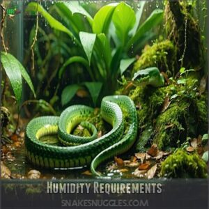 humidity requirements