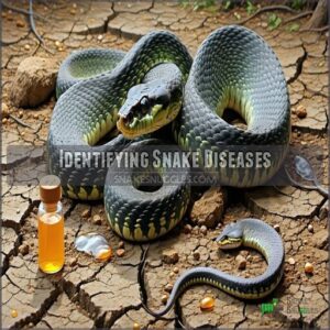 identifying snake diseases