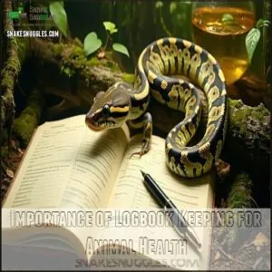 Importance of Logbook Keeping for Animal Health Importance of Logbook Keeping for Animal Health