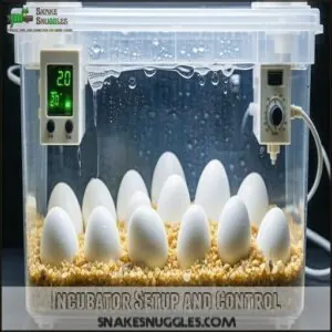 Incubator Setup and Control Incubator Setup and Control