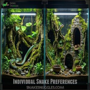 Individual Snake Preferences
