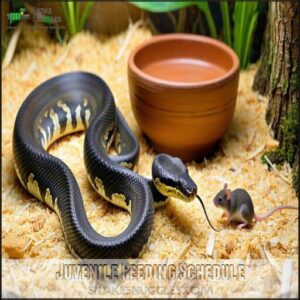 Juvenile Feeding Schedule