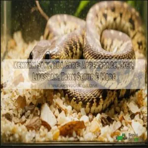 kenyan sand boa kenyan sand boa