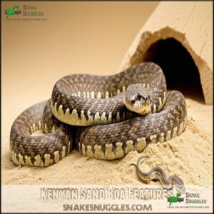 Kenyan Sand Boa Features