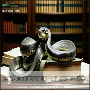 Legal Considerations and Restrictions Legal Considerations and Restrictions