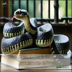 Legal Considerations for Keeping Rattlesnakes as Pets Legal Considerations for Keeping Rattlesnakes as Pets