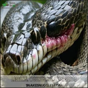 Lesions, Wounds, or Open Sores Lesions, Wounds, or Open Sores
