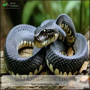 Male Snake Characteristics Male Snake Characteristics