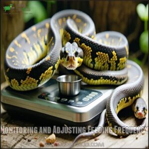 Monitoring and Adjusting Feeding Frequency