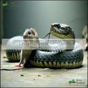 Oversized Prey Complications Oversized Prey Complications