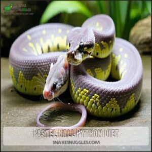 Pastel Ball Python Diet