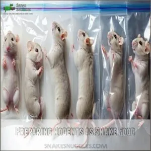 Preparing Rodents as Snake Food Preparing Rodents as Snake Food