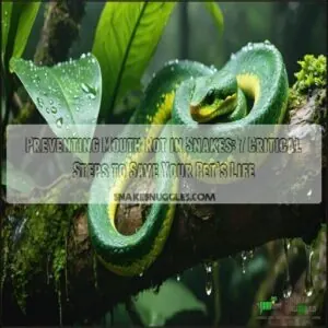 preventing mouth rot in snakes preventing mouth rot in snakes