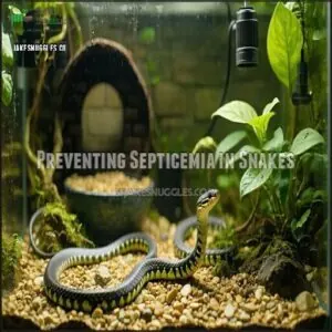 Preventing Septicemia in Snakes Preventing Septicemia in Snakes