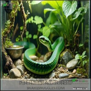 Preventing Snake Death