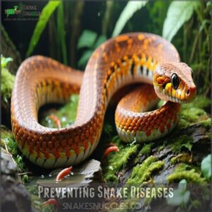 preventing snake diseases