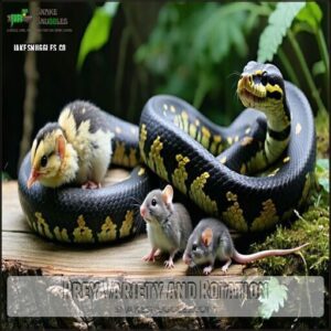 Prey Variety and Rotation