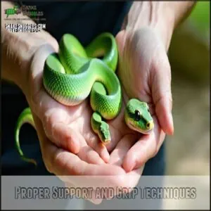 Proper Support and Grip Techniques Proper Support and Grip Techniques