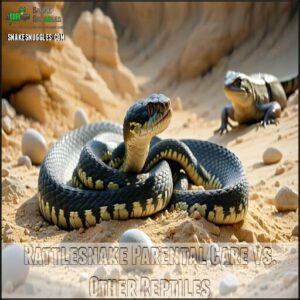 Rattlesnake Parental Care Vs. Other Reptiles