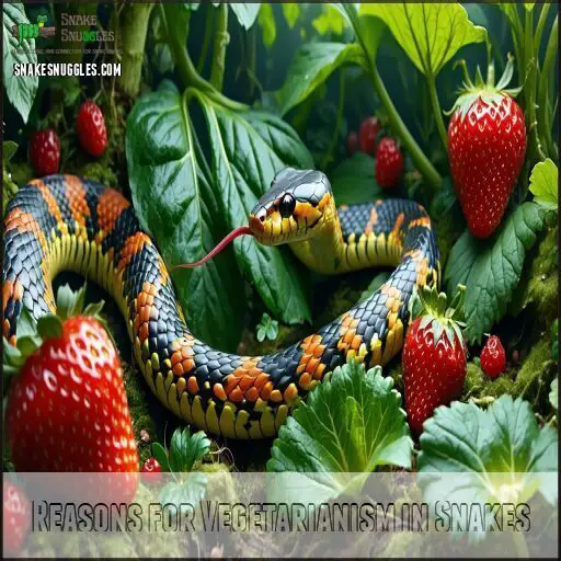 Are there vegetarian snakes the surprising truth about plant eating