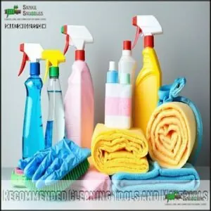 Recommended Cleaning Tools and Materials Recommended Cleaning Tools and Materials