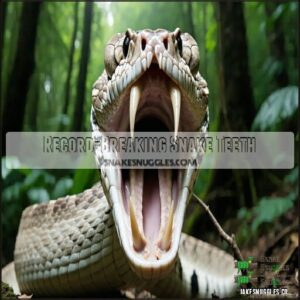 Record-Breaking Snake Teeth