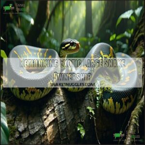 Rethinking Exotic Large Snake Ownership