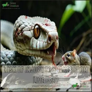 Risk of Injury to Snakes From Live Prey Risk of Injury to Snakes From Live Prey