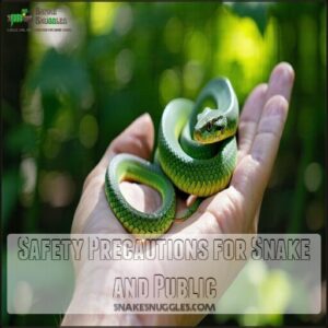 Safety Precautions for Snake and Public