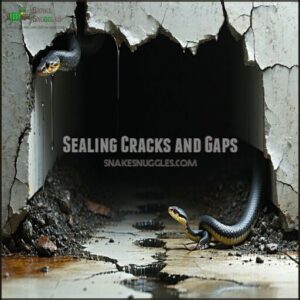 Sealing Cracks and Gaps
