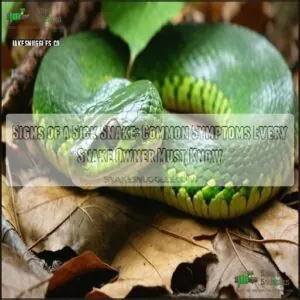 signs of a sick snake signs of a sick snake