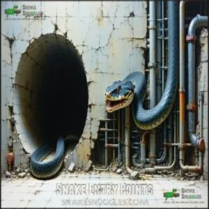 Snake Entry Points Snake Entry Points