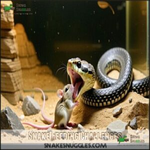 Snake Feeding Challenges
