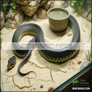 Snake Lifespan Factors