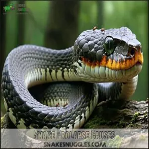 Snake Prolapse Causes Snake Prolapse Causes