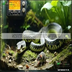Snake Regurgitation Causes Snake Regurgitation Causes
