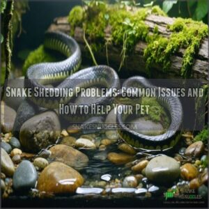 snake shedding problems