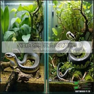 Snake Size Considerations Snake Size Considerations