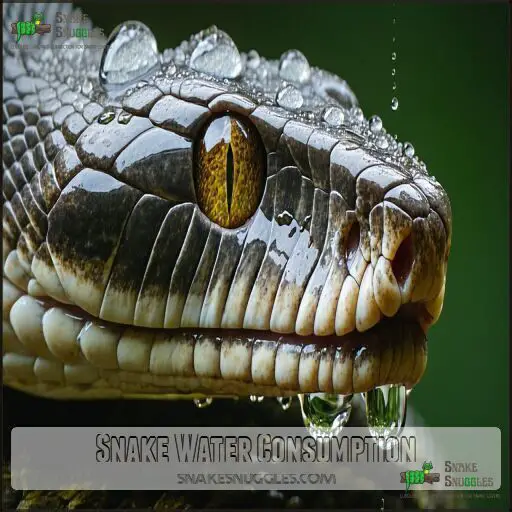 Image showcasing Do Snakes Drink Water? The Shocking Truth About Reptile Hydration!