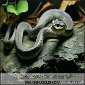 Snakes Refuse Food Reasons Snakes Refuse Food Reasons