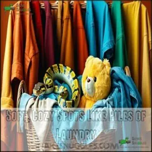 Soft, Cozy Spots Like Piles of Laundry Soft, Cozy Spots Like Piles of Laundry